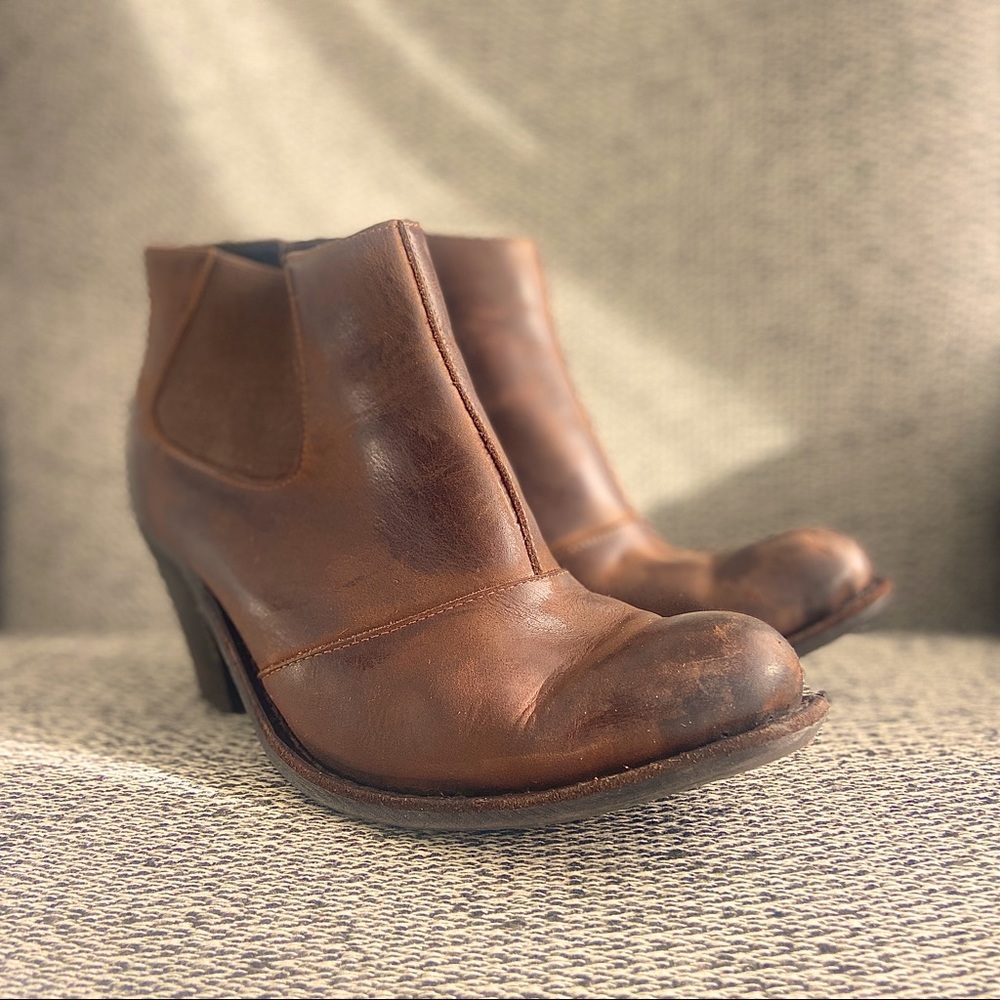 Jeffrey Campbell booties with removable harness
